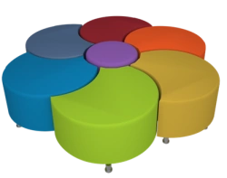 Flower Puff - Model "ЦВЕТОК"-2