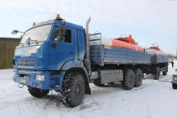 Special Cargo Truck for Grain Transport Model 4589B3 on KAMAZ Chassis 43118-A5, 4311