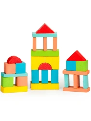 Morning Colors Wooden Construction Set (30 Pieces) Model 6674-13