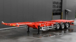 Low-Bed Tri-Axle Container Transport Semi-Trailer Model 9453-0000010-30