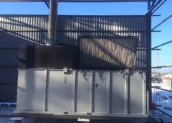 High-Temperature Incinerator for Waste Disposal INSI V-2000