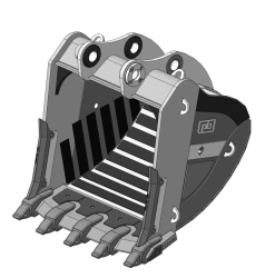 Heavy-Duty Rock Bucket RDX-83.21-DA1