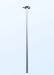 Mobile Crown Mast for Lighting and Communication Equipment