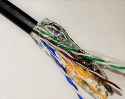 Skynet Standard FTP Cat 5e PE Outdoor Cable 4x2x0.5 Cu