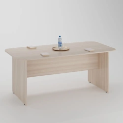 Round-Corner Conference Table for Meetings