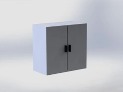 Custom Metal Wall-Mounted Cabinet for Storage Solutions