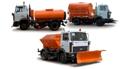 Combined Road Machine MDK-4381 on MAZ 59365A Chassis