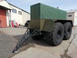 Off-Road Cargo Trailer for Snowmobiles and Swamp Vehicles Predator P24-270