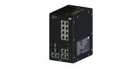 Industrial Ethernet Switch L2/L3 with PoE - InZer-2412GE
