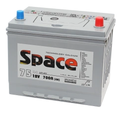 Lead-Acid Starter Battery for Internal Combustion Engine 12V 75Ah Space 90D26