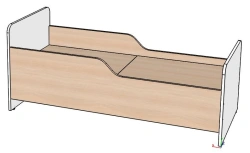Children's Bed, Model SKrD-01