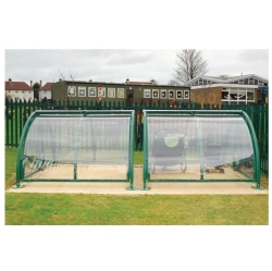 Enclosed Stroller Parking Area for Kids