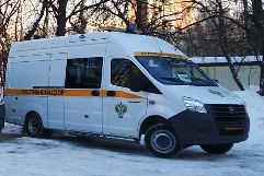 Mobile Checkpoint for Transport and Weight Control (PKP TVK) Model 1992SC on A31R32 Base Vehicle