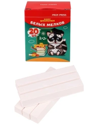 White and Colored Chalk for School Boards by Prof-Press