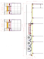 Semi-Trailer 98133B for Transporting Long Goods