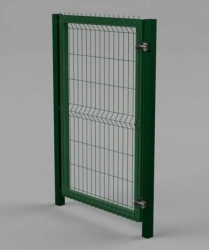 3D URAL 5 Zn Gate with Polymer Powder Coating