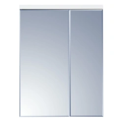 Compact Mirrored Cabinet Aquaton Brook 60 White 1A200502BC0101.A200.5.02B.C01.0