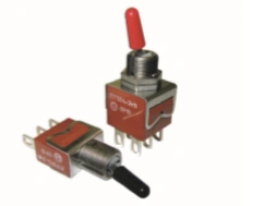 Single and Double Pole Toggle Switch PT503