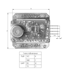 Absolute Pressure Sensor DD-0.16M