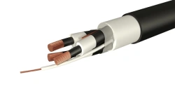 Flexible Power Cable with Tinned Copper Conductors, 6 kV, KGE-T