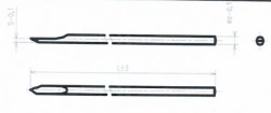 Feather Pin 400mm Diameter 2mm for Bone Fracture Fixation