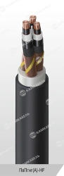Power Cable with Copper Conductors, XLPE Insulation, 6-35 kV, PVPgn(A)-HF